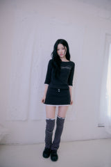 Chuu leg warmer (Black)