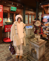 フォックスフェイクファーバケットハット