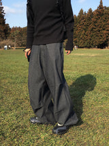 ベローストリッピードデニムパンツ