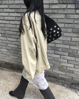 Two button pigment jacket
