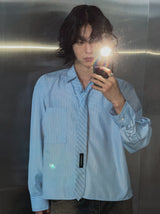 Russo Stripe Crop Shirt