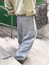Wide Belt Sweatpants (6c)