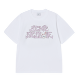 25SS BAD BUNNY LOGO SHORT SLEEVE T-SHIRT WHITE