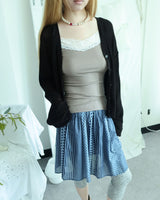 MORE LACE STRAP CAMI