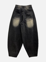 ラミーブラッシュバルーンデニムパンツ5C