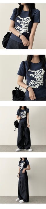 Rita Non-Fade Raw Paper Wide Pants[Short, Basic, Long Choice*]