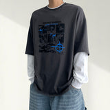 ガットウィット レイヤード スウェットシャツ Tシャツ (3 colors)