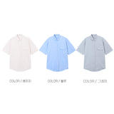 ヒドゥンポケットオックスフォードシャツ 3COLOR
