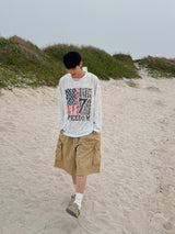 ザユニオングラフィック長袖Tシャツ (4 Colors)