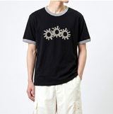 エッセンシャルスタンダード半袖リンガーTシャツ 3GEAR ブラック