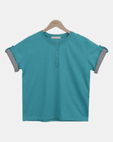 モバ ロールアップ ショートスリーブ Tシャツ