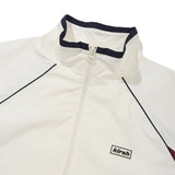 COLOR BLOCK RAGLAN JUMPER - WHITE