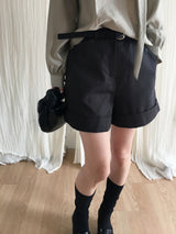 Roll-up half pants