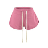 Rina Contrast String Shorts