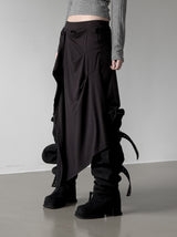 Pinched Drape Skirt