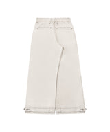 BELTED POCKET COTTON PT SAND RAW