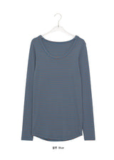 Kaer Stripe Layered Long Sleeve Tee