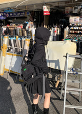 ファーフードクロップパディング