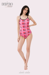 I Love Pink Monokini