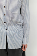 Cloudy Striped Blouse(2color)
