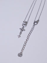 mini ring starlight necklace