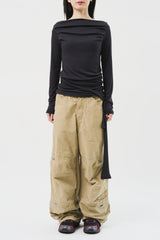 (W) Drape Top (2color)