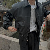 ASCLO Leather Work Jacket (3color)