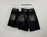 Kneb   Washing denim Bermuda shorts [Basic & Long]