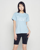 26SS WOMAN バイカーデニムショートパンツ
