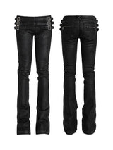 SEXXDEVIL Waxed Drawstring Pants