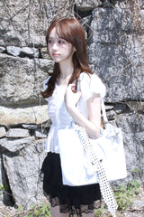 SOFT DOT SHOULDER BAG (2COLOR)