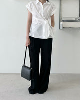 Dozen knotted wrap shirts
