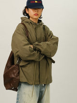 DE Hood Short Fishtail Parka