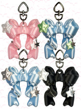 SUPERSTAR RIBBON BALM KEYCHAIN (Angelic Blue+Melon Soda)