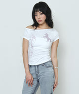 cb horse t (white)