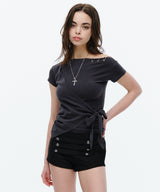 タイ ey t (dark grey)