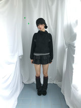 ダブルフリルプリンテッドスカート