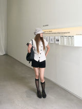 High China Button Blouse