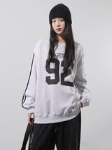 (UNISEX) 92トラックオーバーフィットスウェットシャツ
