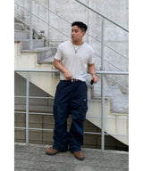 [1+1] ミニワッフルクロップマッスルTシャツ