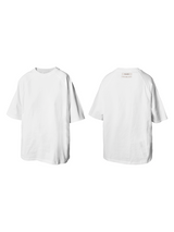 RELABEL Skin Friendly High-Density Combed Pure Cotton Double Seam Running Line Shoulder Bottom Shirt Short Sleeved T-shirt