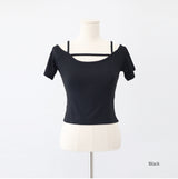 Roselle Unek Crop T-Shirt