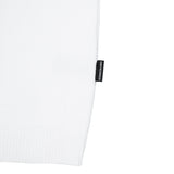 DirtyCoins Rope Embroidery Knit Polo Off White
