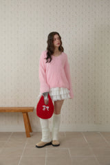 SWEET KNITTING MINI BAG