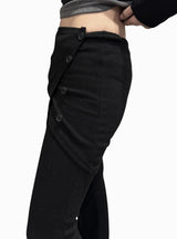 Winter Wrap Button Bootcut