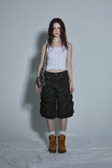FRILL SLEEVELESS TOP