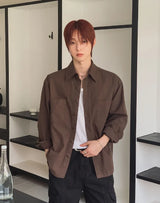 Benon Damaged Field Shirt Jacket
