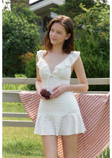 Chloe Swim Skirt White