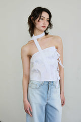 ELFIN SCARF TOP / WHITE