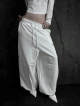 cross square stud pants (2color)